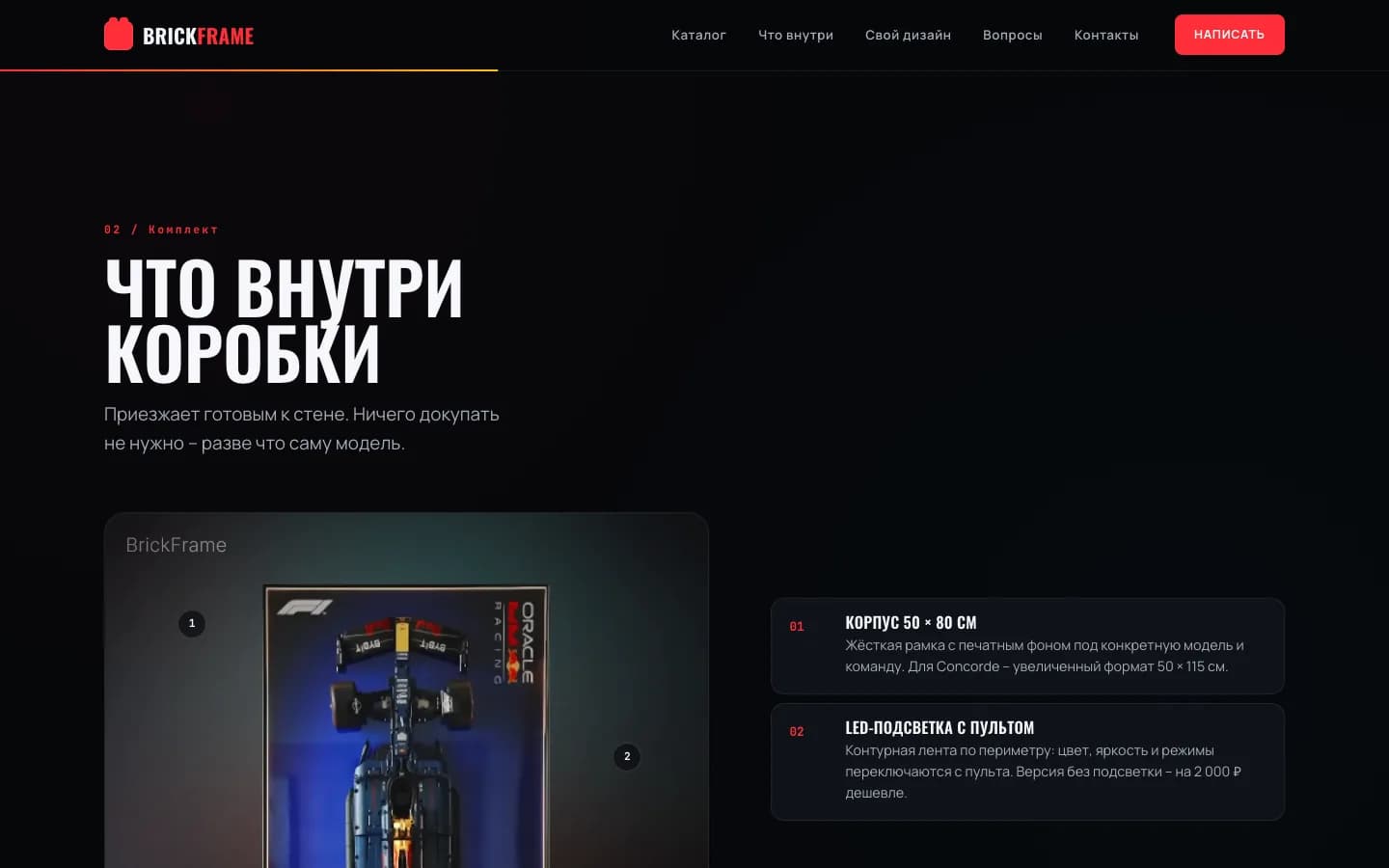 Что внутри коробки — состав дисплея по слоям