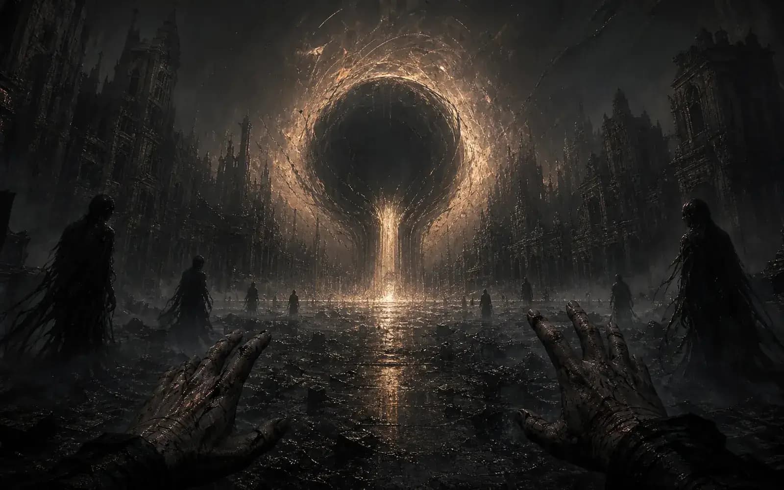 Izanka rift — grey fog and the Empty